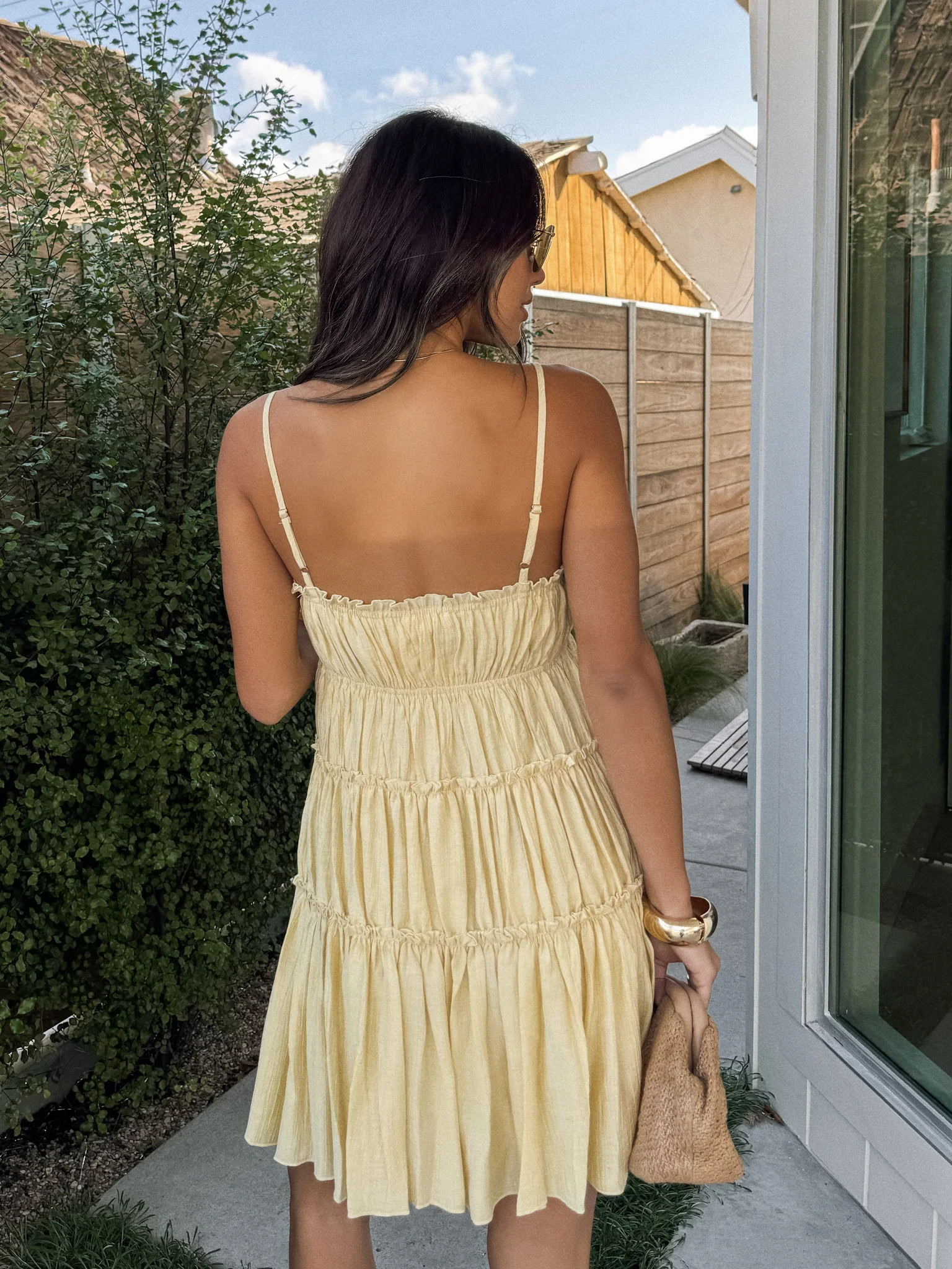 Indie Tiered Mini Dress - Image 4