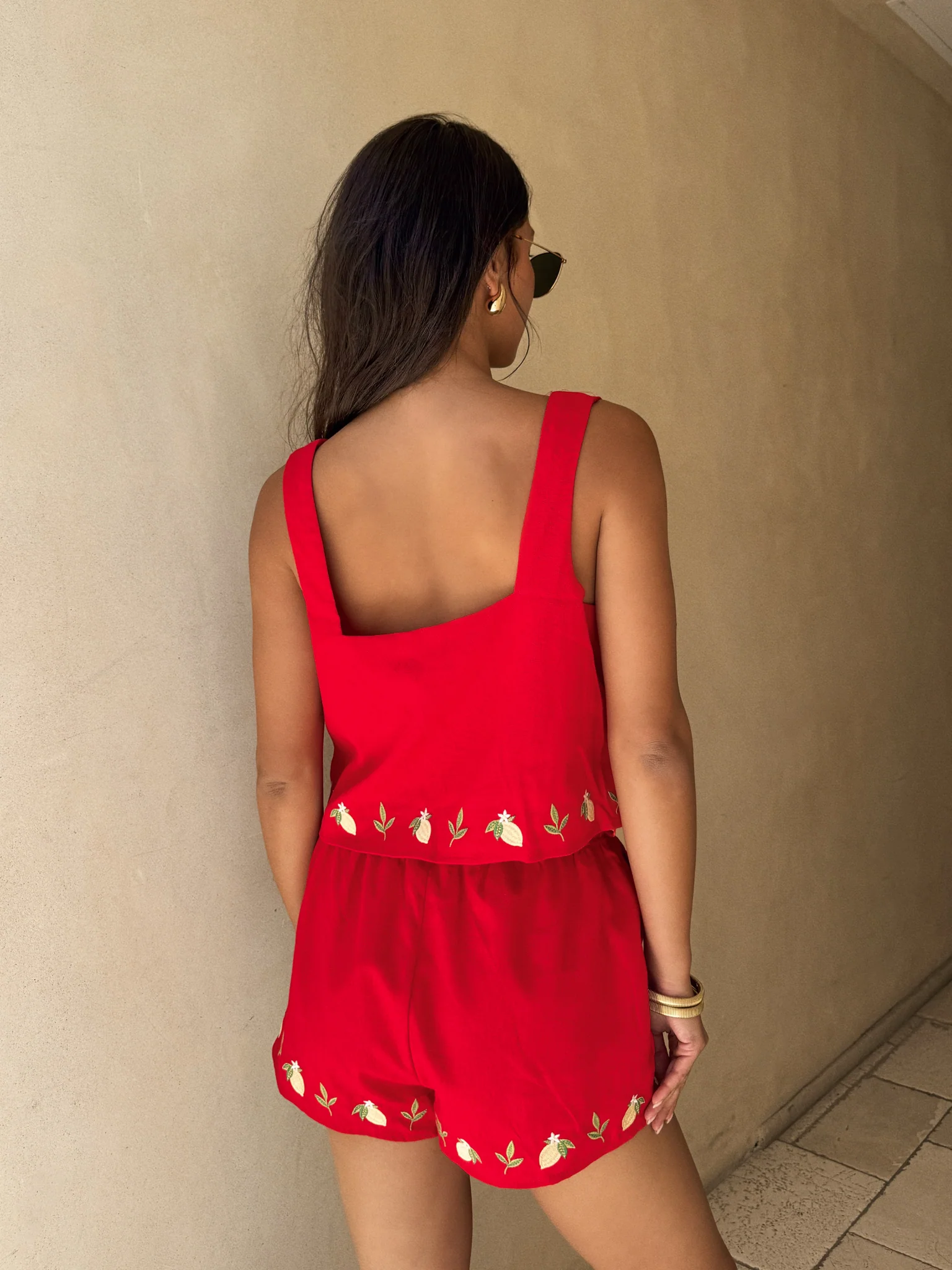 Hot Spell Embroidered Shorts - Final Sale - Image 4