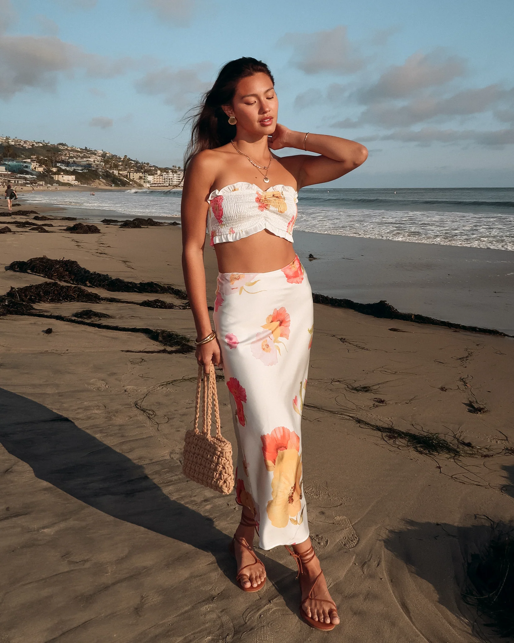 Dolce Vida Floral Tube Top - Final Sale - Image 5