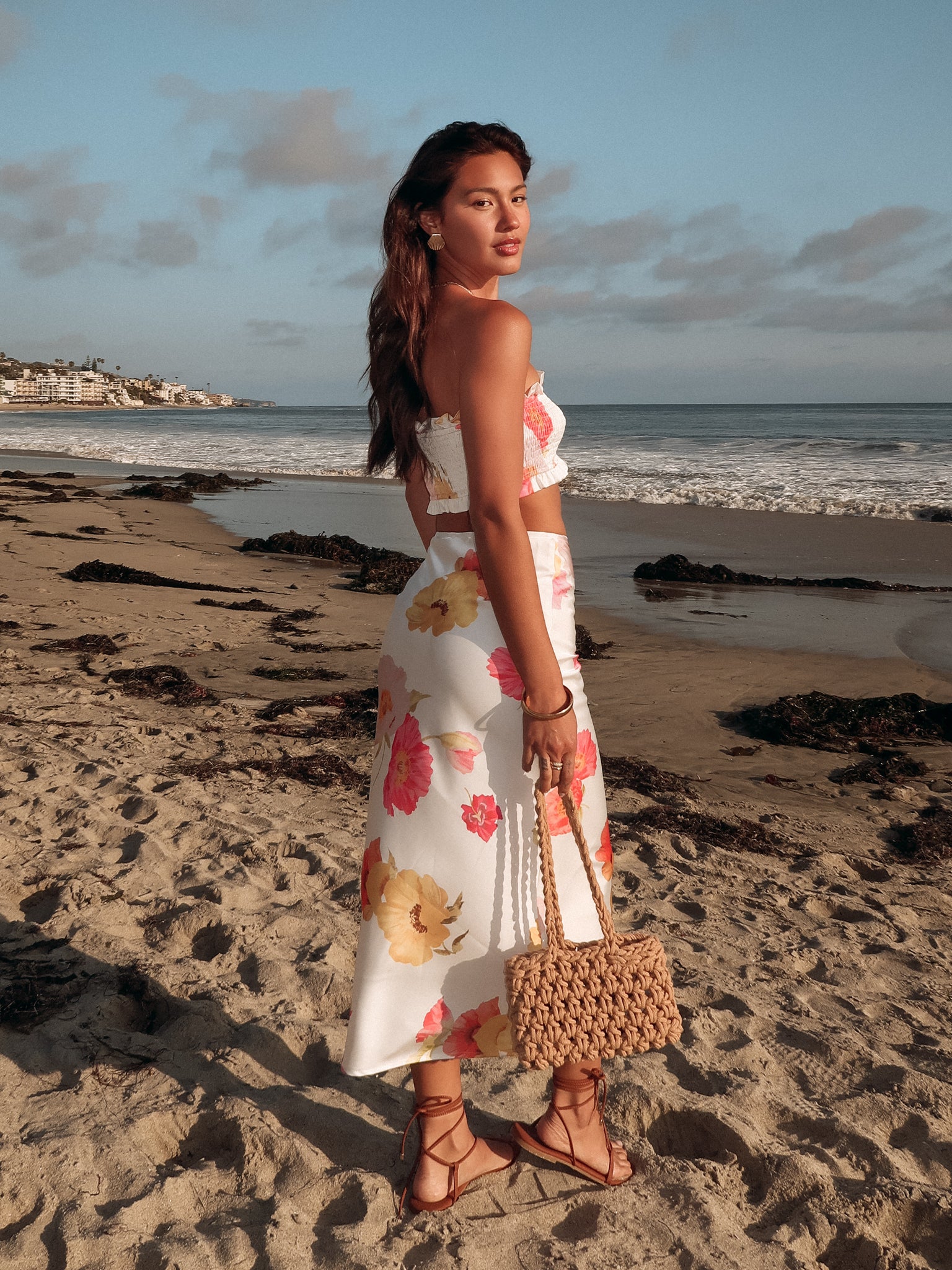 Dolce Vida Floral Tube Top - Final Sale - Image 6