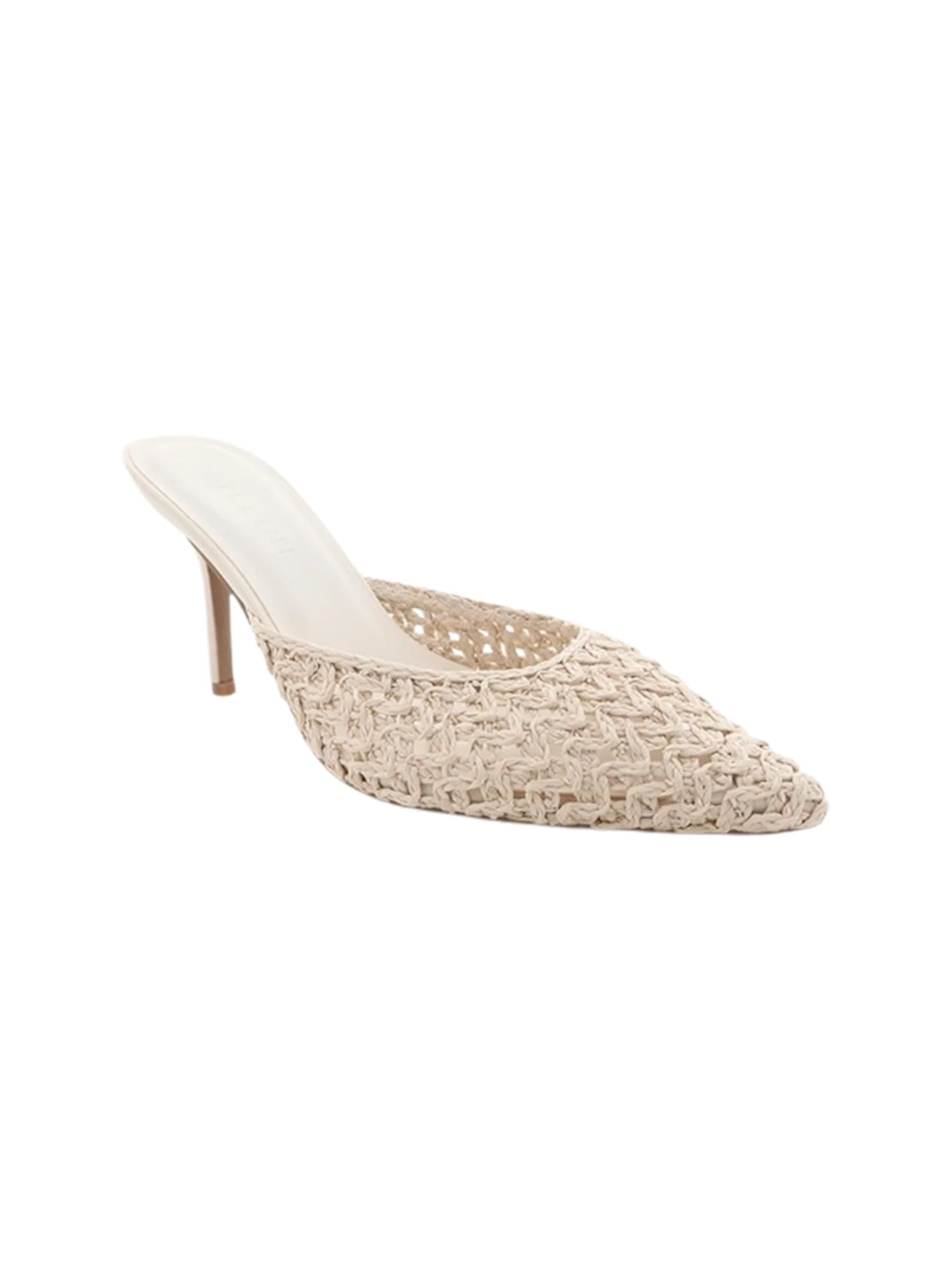 Garnette Woven Heel in Cream - Image 3