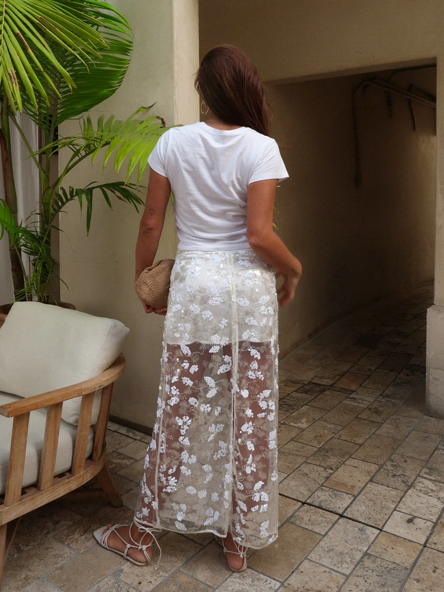 Mykonos Sequin Maxi Skirt - Final Sale - Image 6