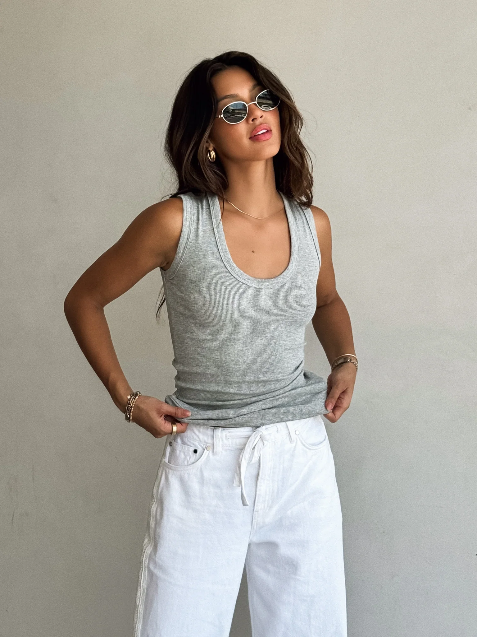 Cait Scoop Neck Tank - Image 12