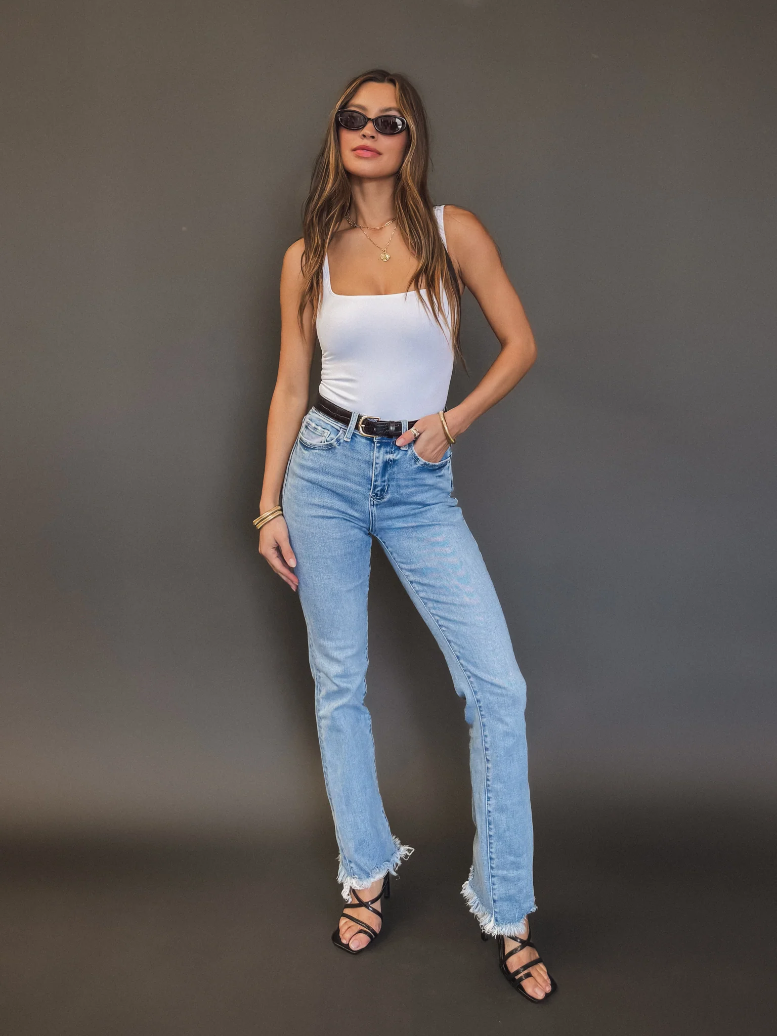 Talia Bodysuit in White - Image 8