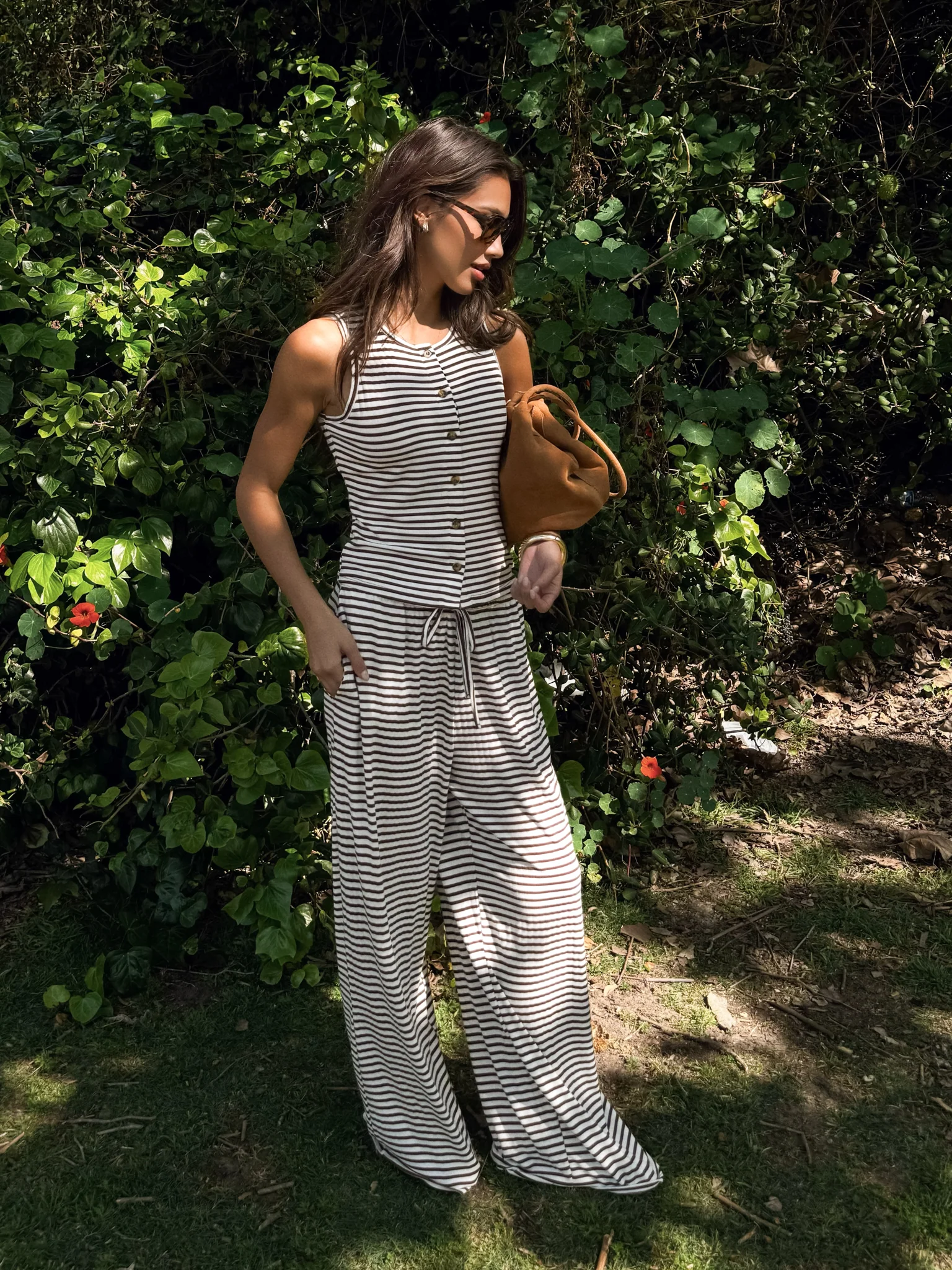 Sonoma Stripe Button Top - Image 4