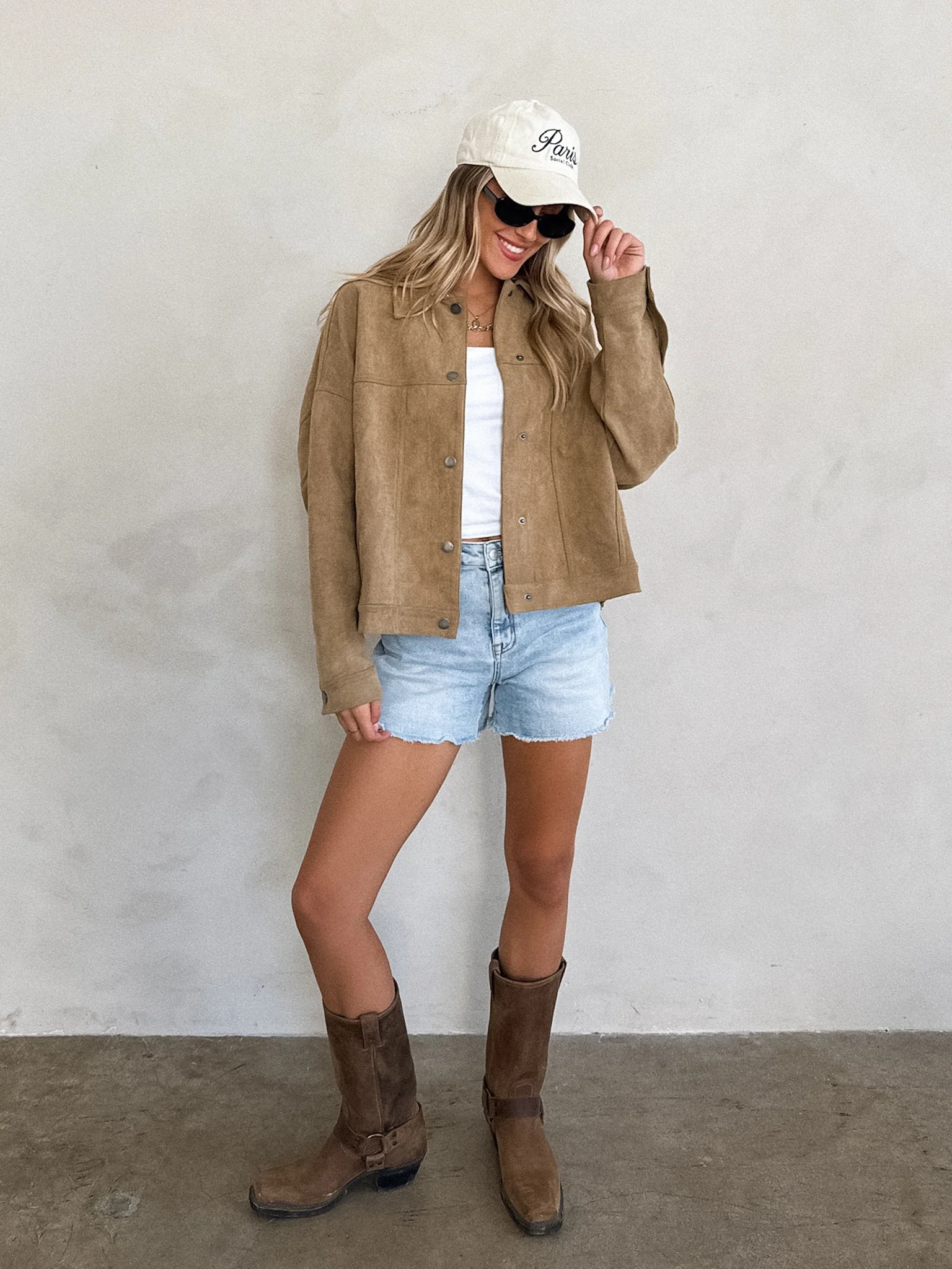 Waylon Oversized Suede Jacket - Image 5